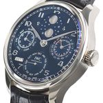 IWC Portuguese Perpetual Calendar IW503401 (2025) - Blue dial 44 mm White Gold case (2/2)
