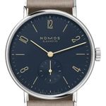 NOMOS Tangente 132 (2026) - Blauw wijzerplaat 35mm Staal (1/1)
