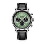 Breitling Navitimer 1 B01 Chronograph AB0138241L1P1 (2026) - Green dial 43 mm Steel case (1/1)
