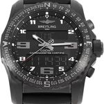 Breitling Cockpit B50 VB501022/BD41/176V (Unknown (random serial)) - Black dial 46 mm Titanium case (2/5)