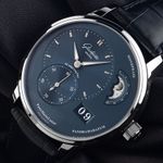 Glashütte Original PanoMaticLunar 1-90-02-46-32-61 (2025) - Blauw wijzerplaat 40mm Staal (3/7)