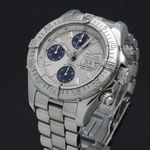 Breitling Superocean Chronograph II A13340 (2005) - Zilver wijzerplaat 42mm Staal (7/7)