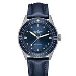 Blancpain Fifty Fathoms 5100-1140-O52A (2024) - Blue dial 38 mm Steel case (1/8)