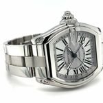 Cartier Roadster 2722 (Onbekend (willekeurig serienummer)) - Zilver wijzerplaat 42mm Staal (3/8)