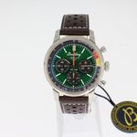 Breitling Top Time AB01762A1L1X1 (2024) - Green dial 41 mm Steel case (1/4)