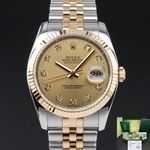 Rolex Datejust 36 116233 (2010) - 36 mm Gold/Steel case (1/8)