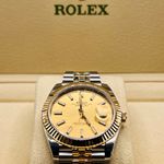 Rolex Datejust 41 126333 (2023) - Champagne dial 41 mm Gold/Steel case (3/6)