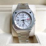 Bell & Ross BR 05 BR05G-SI-ST/SST (2024) - Wit wijzerplaat 42mm Staal (1/7)