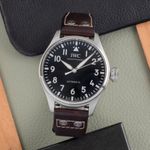 IWC Big Pilot IW329301 (Unknown (random serial)) - Black dial 43 mm Steel case (1/8)