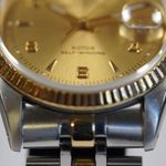 Tudor Prince Date 76213 (2002) - Champagne dial 36 mm Gold/Steel case (7/8)