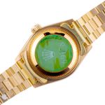 Rolex Lady-Datejust 69178 (1991) - Champagne dial 26 mm Yellow Gold case (4/8)