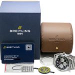 Breitling Chronomat AB0134101B1A1 (2021) - Zwart wijzerplaat 42mm Staal (6/6)