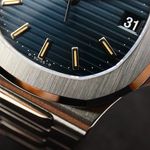 Patek Philippe Nautilus 3800 (1980) - Blue dial 37 mm Steel case (6/6)