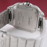 Cartier Santos WSSA0009 (2018) - White dial 40 mm Steel case (7/8)