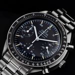 Omega Speedmaster Reduced 3510.50.00 (1996) - Zwart wijzerplaat 39mm Staal (3/8)