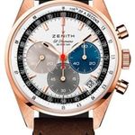 Zenith El Primero Chronomaster 18.3200.3600/69.C901 (2025) - White dial 38 mm Rose Gold case (1/1)