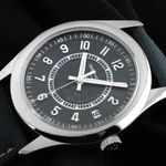 Patek Philippe Calatrava 6007A-001 (2020) - Blue dial 40 mm Steel case (3/7)