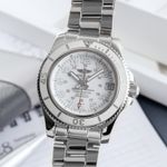 Breitling Superocean II 36 A17312D2/A775 (Unknown (random serial)) - White dial 36 mm Steel case (3/8)