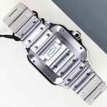 Cartier Santos WSSA0018 (2024) - Zilver wijzerplaat 40mm Staal (6/8)