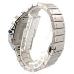 Cartier Santos WSSA0018 (2024) - Silver dial 40 mm Steel case (7/8)