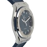 Hublot Classic Fusion Blue 542.NX.7170.LR (Unknown (random serial)) - Blue dial 42 mm Titanium case (7/8)