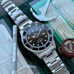 Rolex Sea-Dweller 16660 (1984) - Zwart wijzerplaat 40mm Staal (3/8)