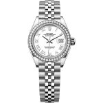 Rolex Lady-Datejust 279384RBR (2025) - White dial 28 mm Steel case (1/1)