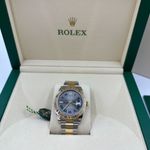 Rolex Datejust 41 126333 (2024) - Grey dial 41 mm Gold/Steel case (3/8)