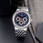 Breitling Montbrillant A23351 (Unknown (random serial)) - Black dial 47 mm Steel case (1/8)