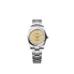 Rolex Oyster Perpetual 34 124200 (2025) - Beige dial 34 mm Steel case (1/1)