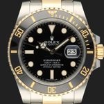 Rolex Submariner Date 116613LN (2014) - Zwart wijzerplaat 40mm Goud/Staal (2/8)