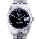 Rolex Datejust 36 16234 (2000) - Black dial 36 mm Steel case (3/8)