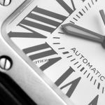 Cartier Santos 100 2656 (2021) - 38mm Staal (3/7)