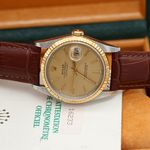Rolex Datejust 36 16233 (Onbekend (willekeurig serienummer)) - 36mm Goud/Staal (4/8)