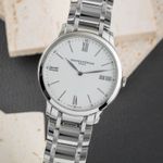 Baume & Mercier Classima M0A10354 (Onbekend (willekeurig serienummer)) - Wit wijzerplaat 40mm Staal (3/8)