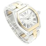 Cartier Roadster 2510 (2008) - Zilver wijzerplaat 37mm Staal (3/7)