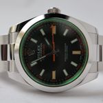 Rolex Milgauss 116400GV (2020) - 40mm Staal (2/8)