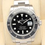 Rolex Submariner Date 116610LN (2016) - Zwart wijzerplaat 40mm Staal (1/8)