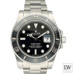 Rolex Submariner Date 116610LN (2016) - Zwart wijzerplaat 40mm Staal (2/8)