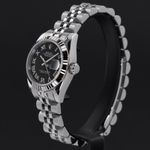 Rolex Lady-Datejust 179174 (2005) - Black dial 26 mm Steel case (4/8)