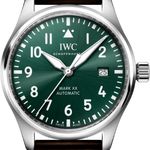 IWC Pilot Mark IW328205 (2026) - Groen wijzerplaat 40mm Staal (1/1)