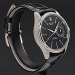 Rolex Cellini Date 50519 (2016) - Black dial 39 mm White Gold case (4/8)