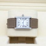 Cartier Tank Solo W5200005 (2014) - Wit wijzerplaat 24mm Staal (5/8)