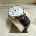 IWC Portuguese Automatic IW500004 (2001) - White dial 42 mm Rose Gold case (7/14)