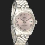 Rolex Datejust 31 178274 (2015) - Roze wijzerplaat 31mm Staal (4/8)