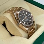 Rolex Sky-Dweller 336935 (2024) - Bruin wijzerplaat 42mm Roségoud (7/8)