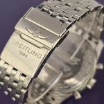 Breitling Montbrillant Datora A2133012 (2008) - Black dial 43 mm Steel case (4/4)