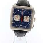 TAG Heuer Monaco CW2113 (2007) - Blauw wijzerplaat 38mm Staal (1/6)