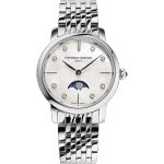 Frederique Constant Slimline Moonphase FC-206MPWD1S6B (2025) - Parelmoer wijzerplaat 30mm Staal (1/1)