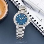Oris Aquis Date 01 733 7770 4155-07 8 18 05P (Unknown (random serial)) - Blue dial 37 mm Steel case (3/8)